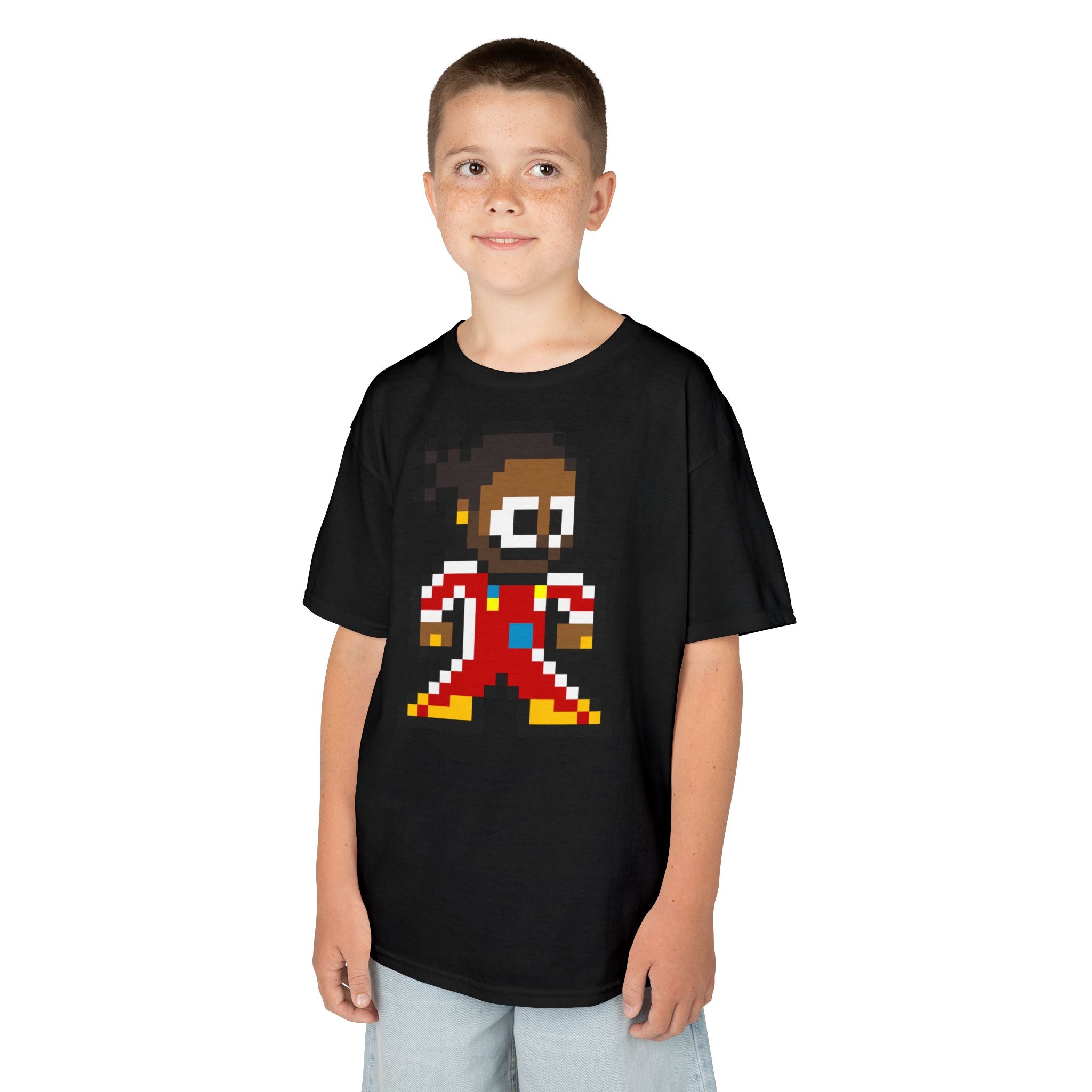 8-bit Lewis Hamilton Kids Tee