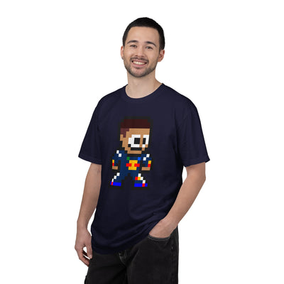 8-bit Isack Hadjar Adult Tee