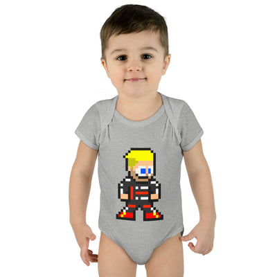 8-bit Nico Hulkenberg Baby Bodysuit