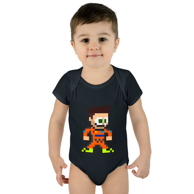 8-bit Lando Norris Baby Bodysuit