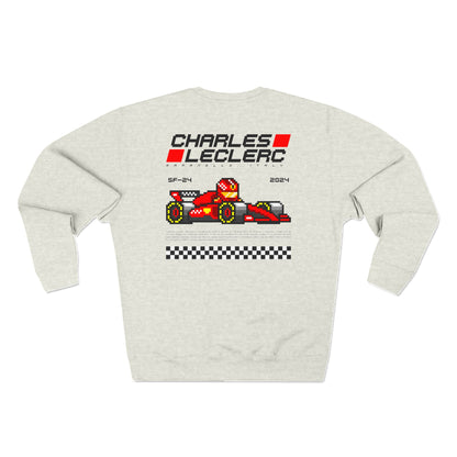 Charles Leclerc 8-bit Team Sweatshirt