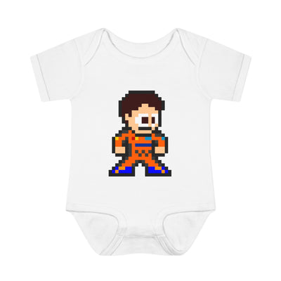 8-bit Oscar Piastri Baby Bodysuit