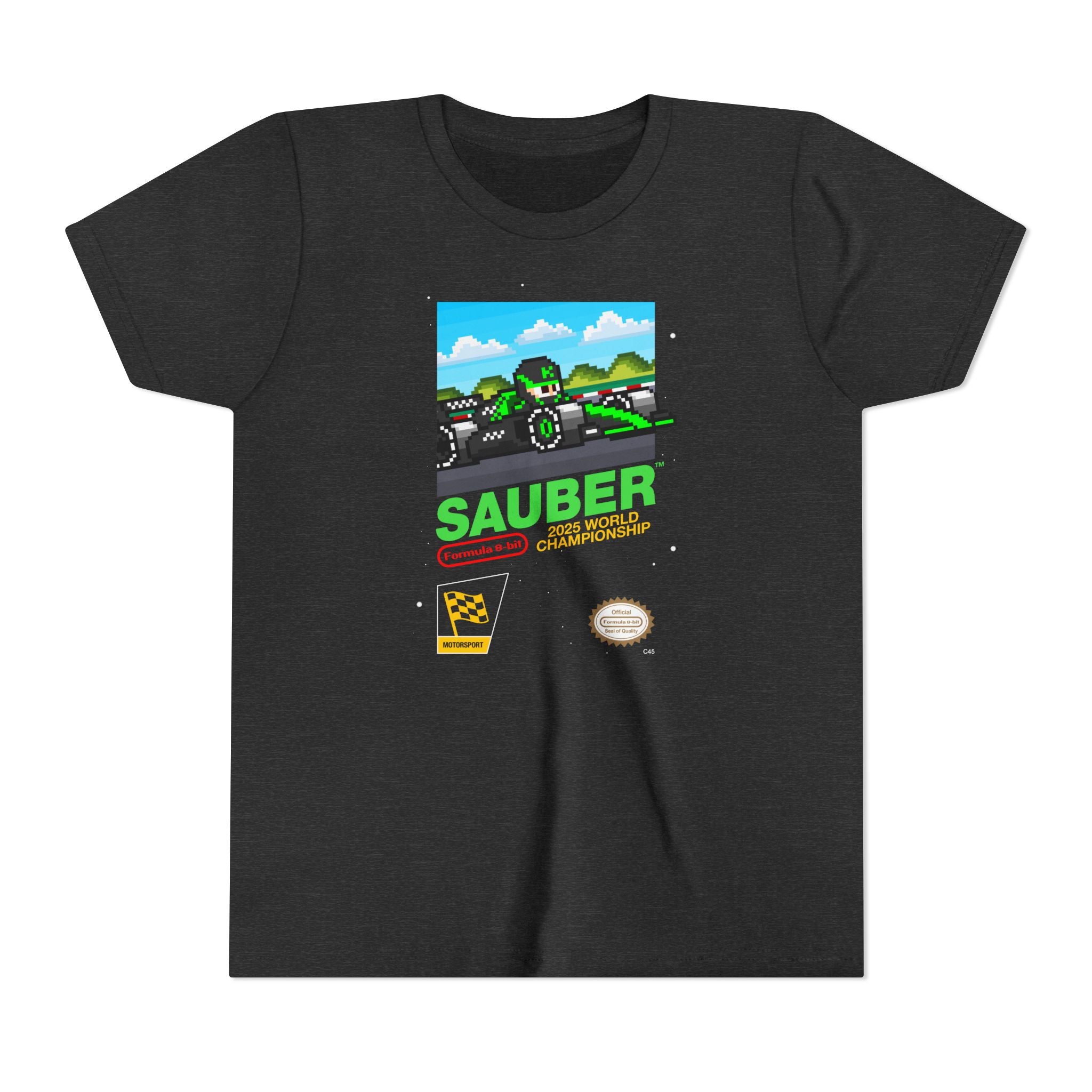 Sauber 8-bit Game Youth T-shirt