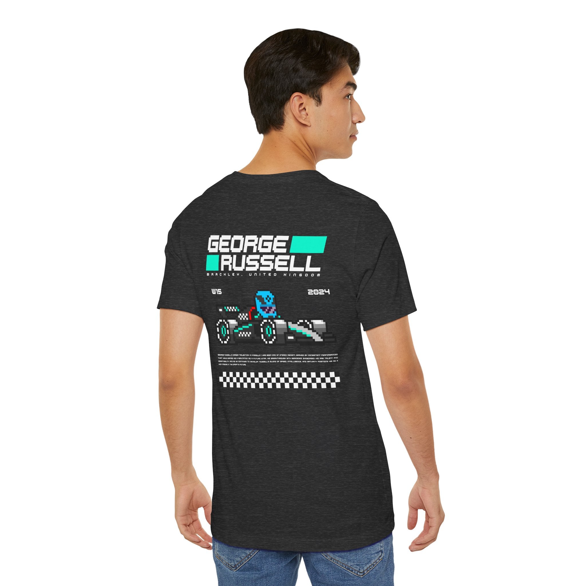 George Russell 8-bit Team T-shirt