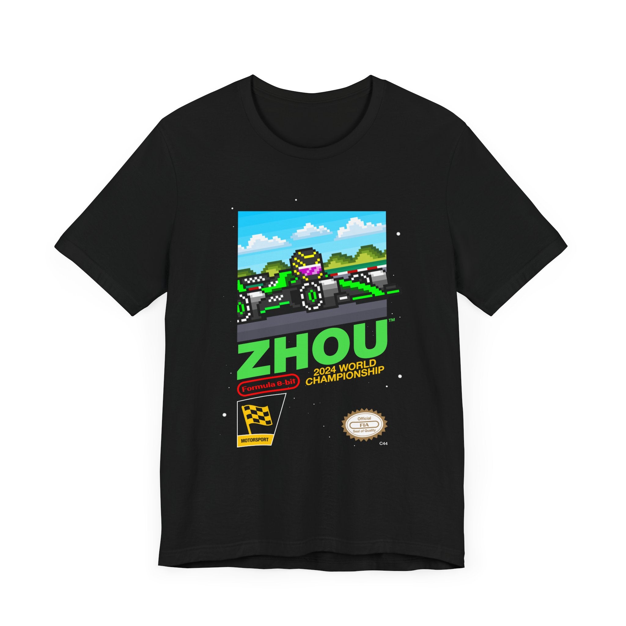 Zhou 8-bit Game T-shirt