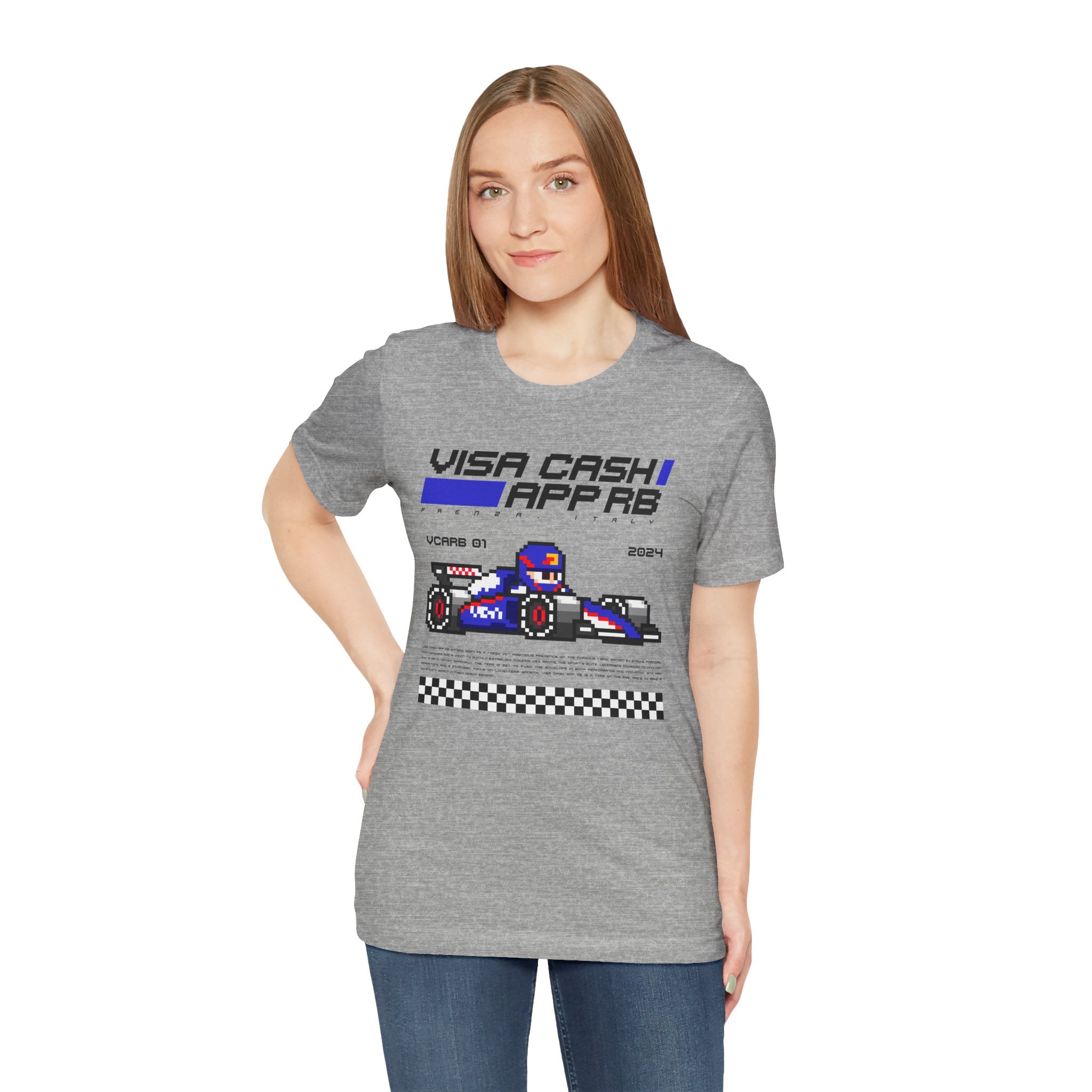 Visa Cash App RB 8-bit Team T-shirt