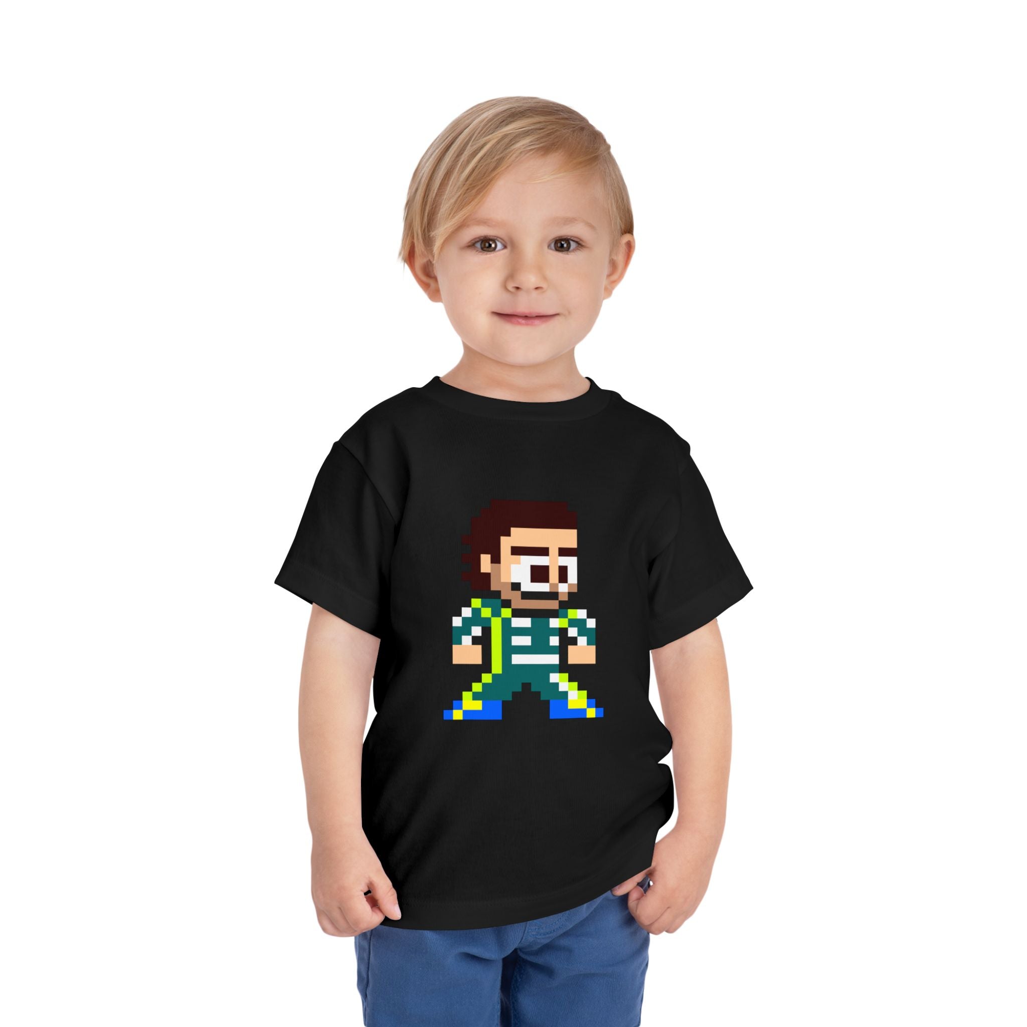8-bit Fernando Alonso Toddler Tee