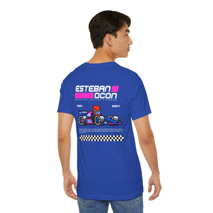 Esteban Ocon 8-bit Team T-shirt