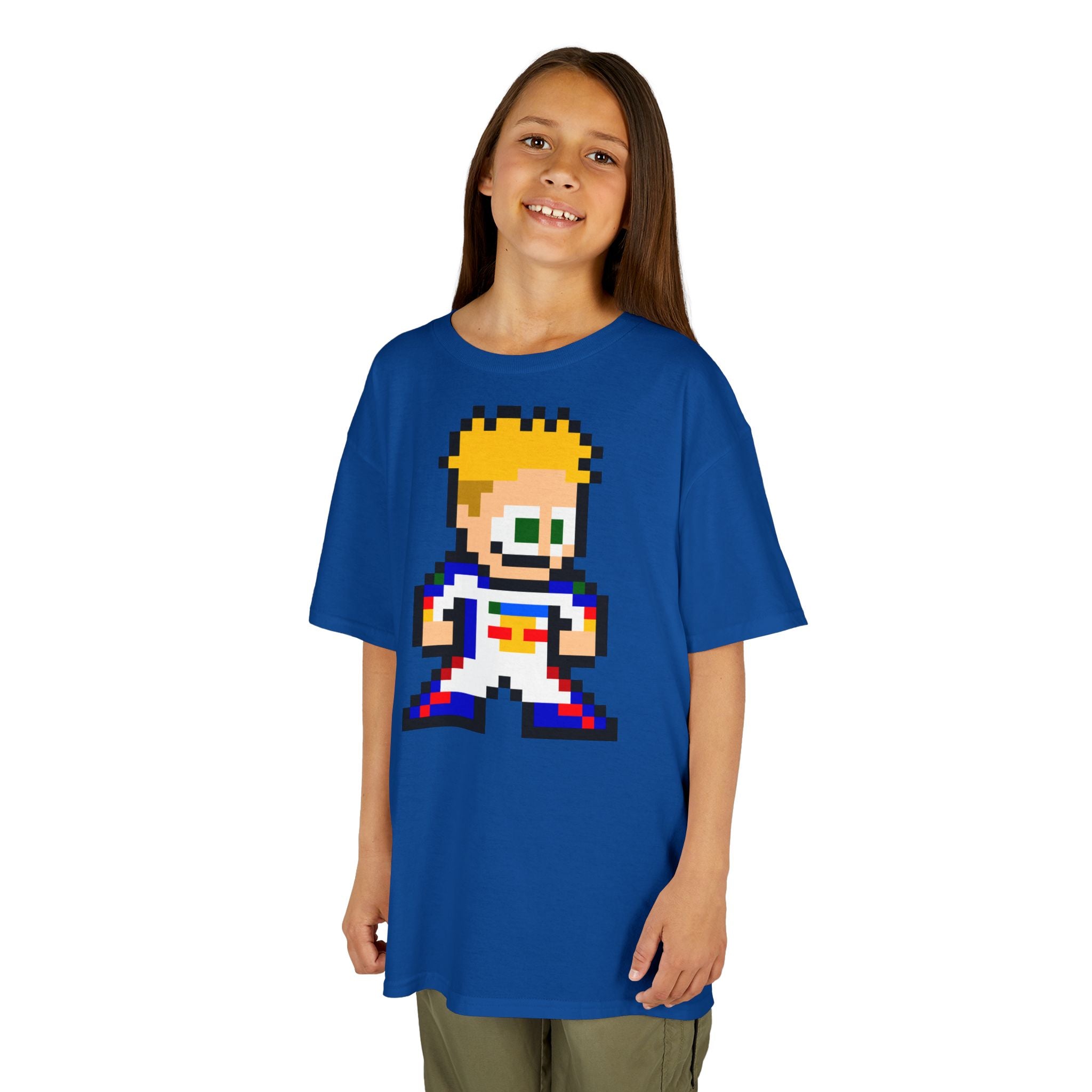 8-bit Liam Lawson Kids Tee
