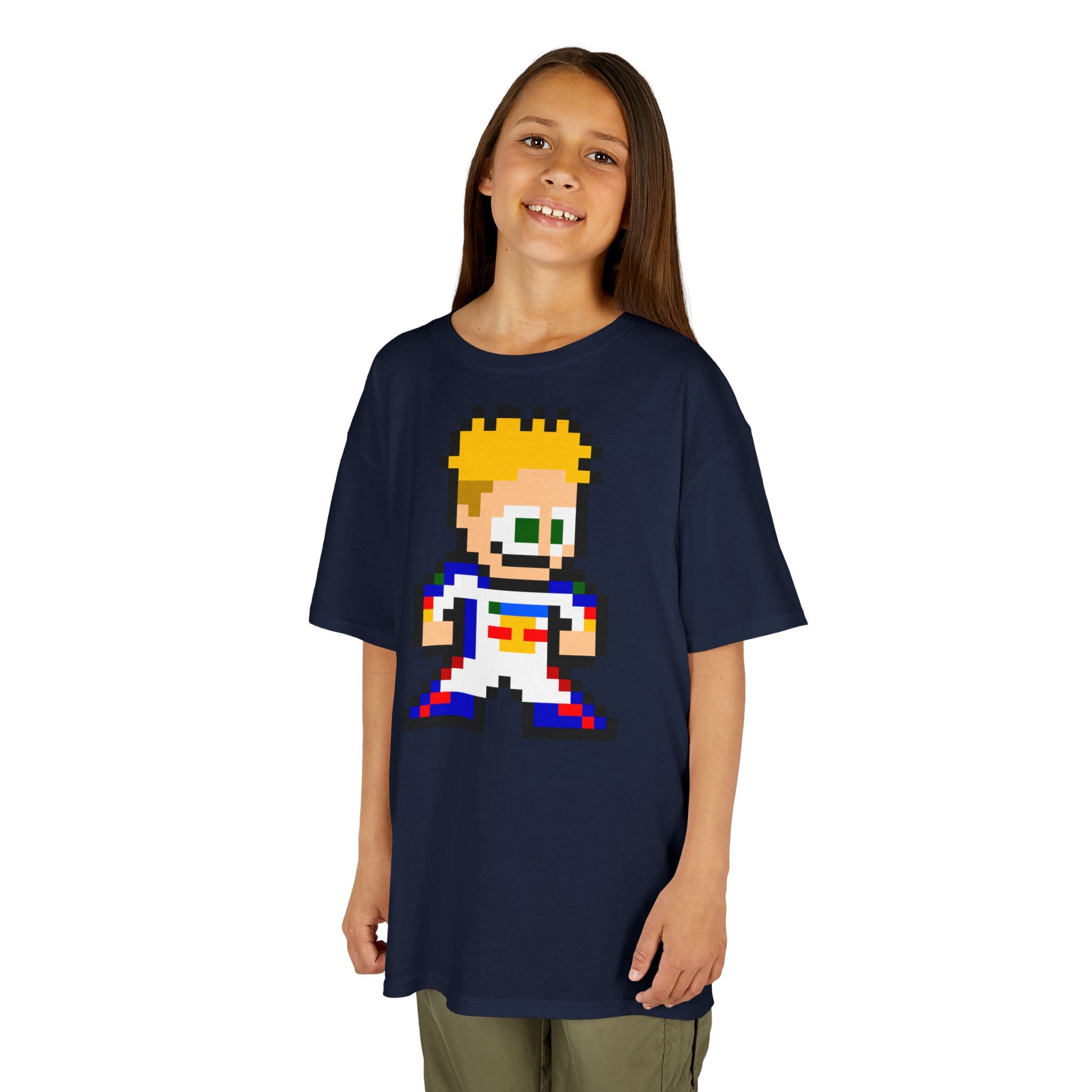 8-bit Liam Lawson Kids Tee