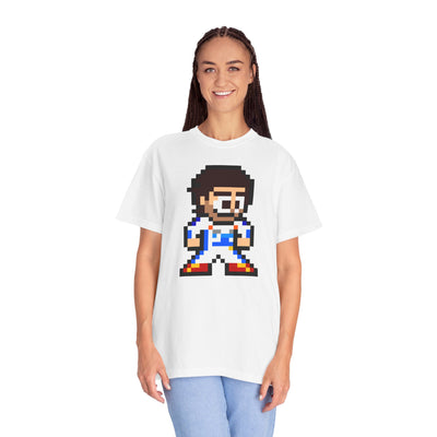 8-bit Carlos Sainz Adult Heavyweight 100% Cotton T-shirt