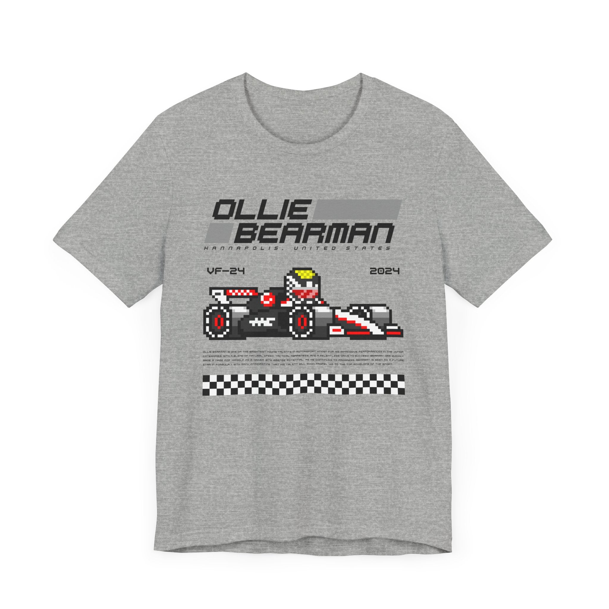 Ollie Bearman 8-bit Team T-shirt