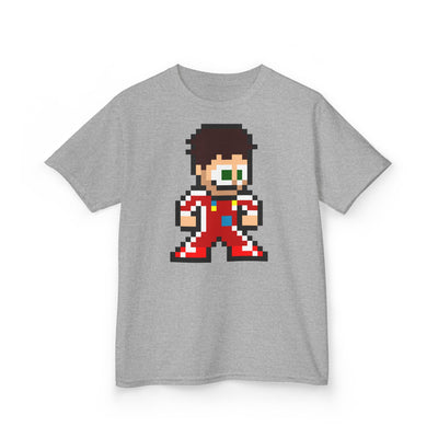 8-bit Charles Leclerc Kids Tee