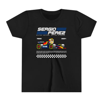 Sergio Perez 8-bit Team Youth T-shirt