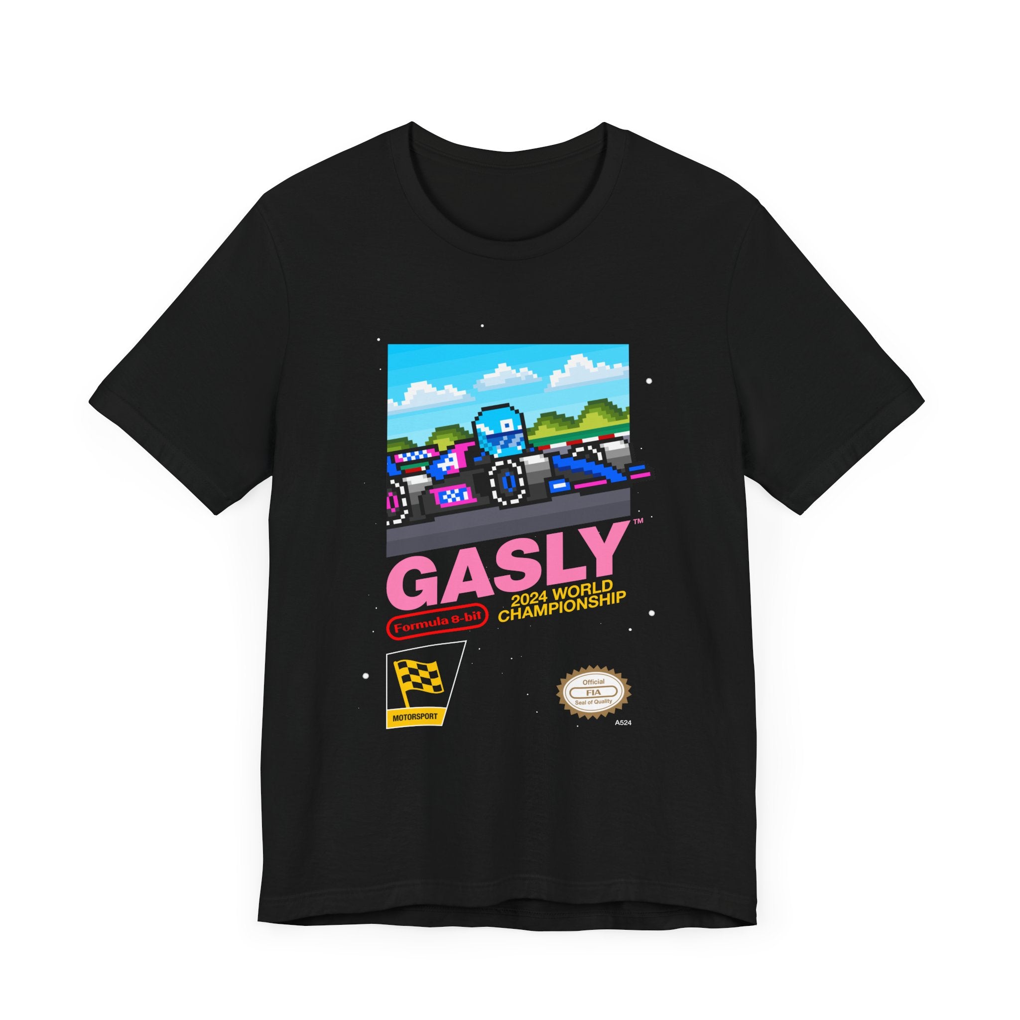 Gasly 8-bit Game T-shirt