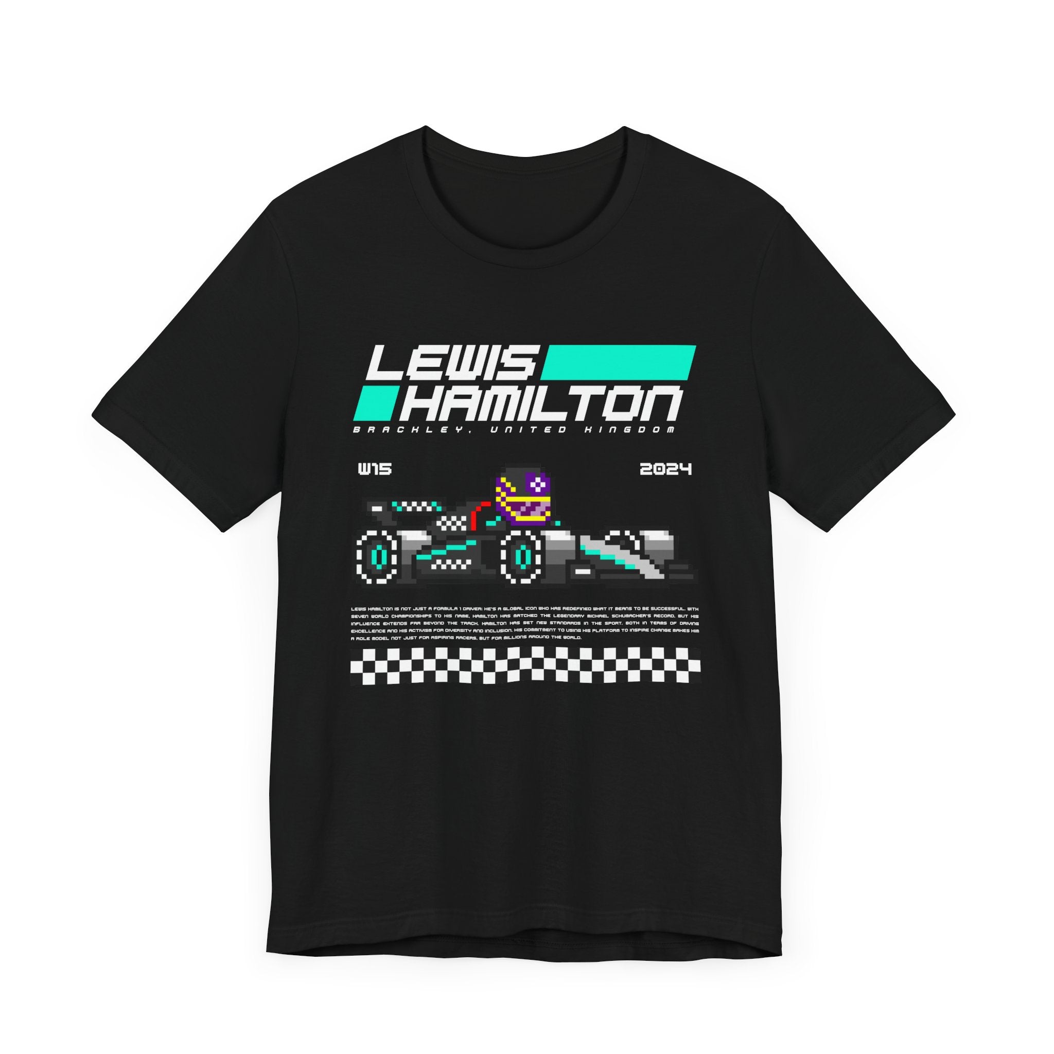 Lewis Hamilton 8-bit Team T-shirt