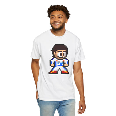 8-bit Carlos Sainz Adult Heavyweight 100% Cotton T-shirt