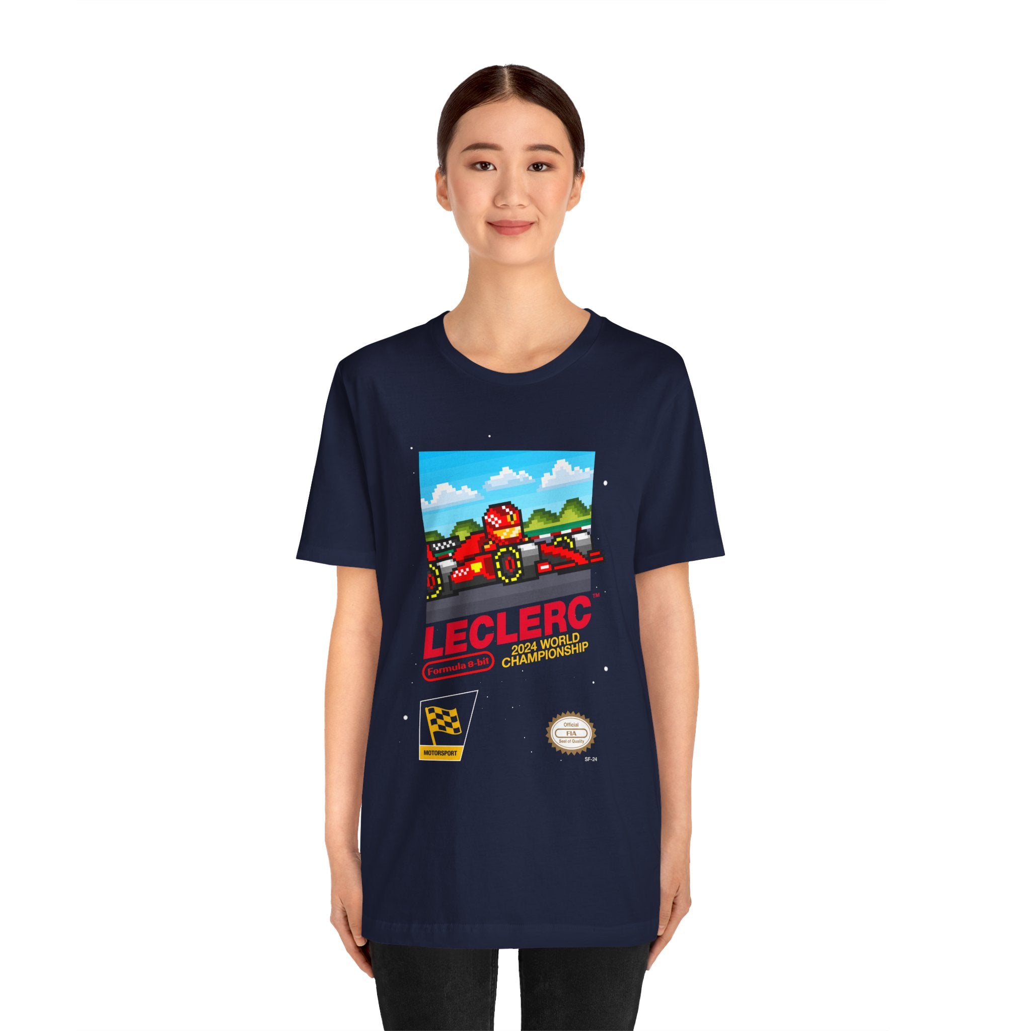 Leclerc 8-bit Game T-shirt