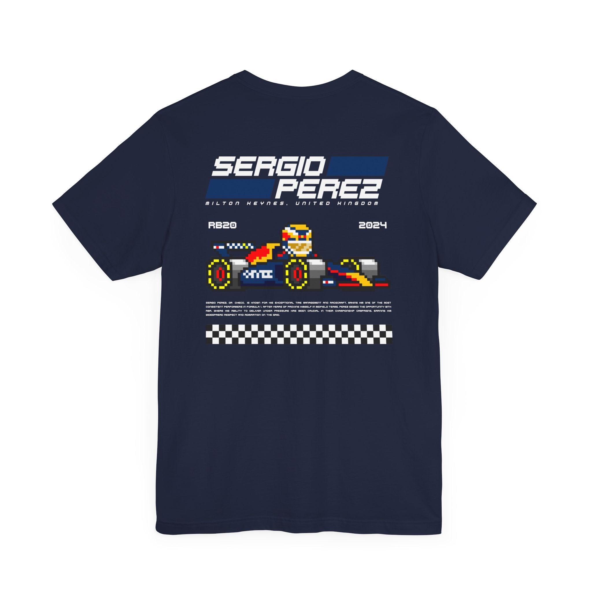 Sergio Perez 8-bit Team T-shirt