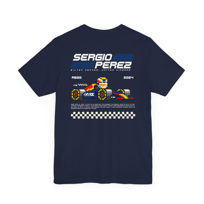 Sergio Perez 8-bit Team T-shirt