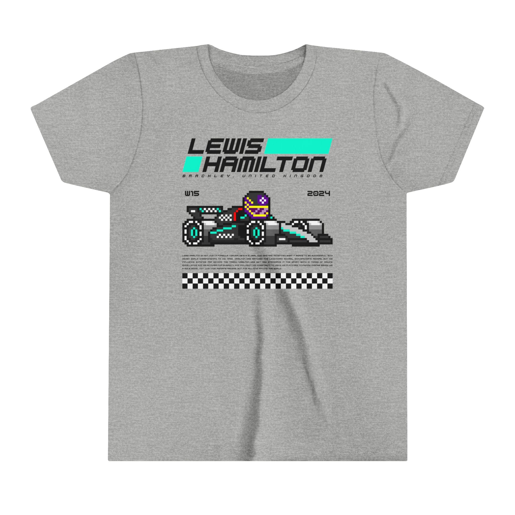 Lewis Hamilton 8-bit Team Youth T-shirt