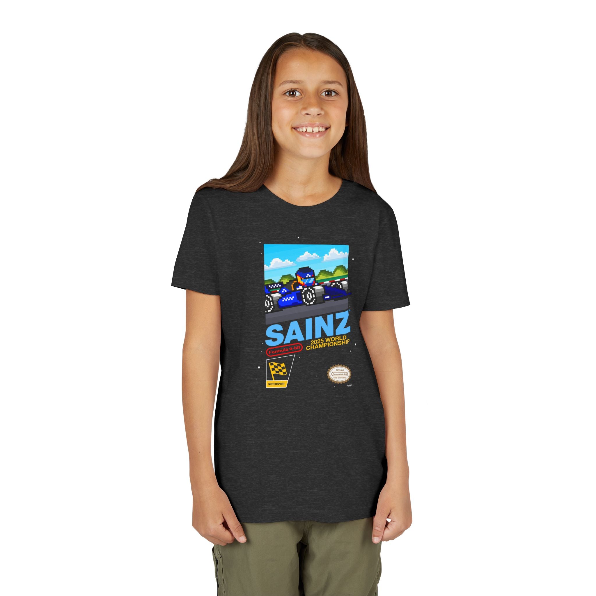 Sainz 8-bit Game Youth T-shirt