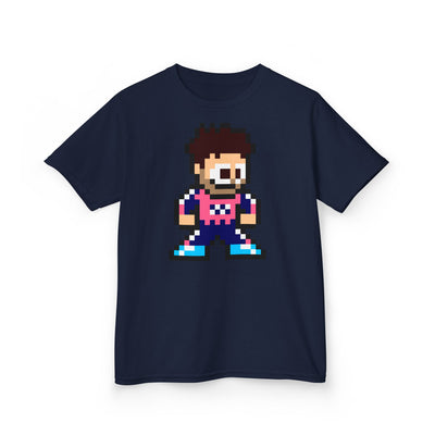 8-bit Franco Colapinto Kids Tee