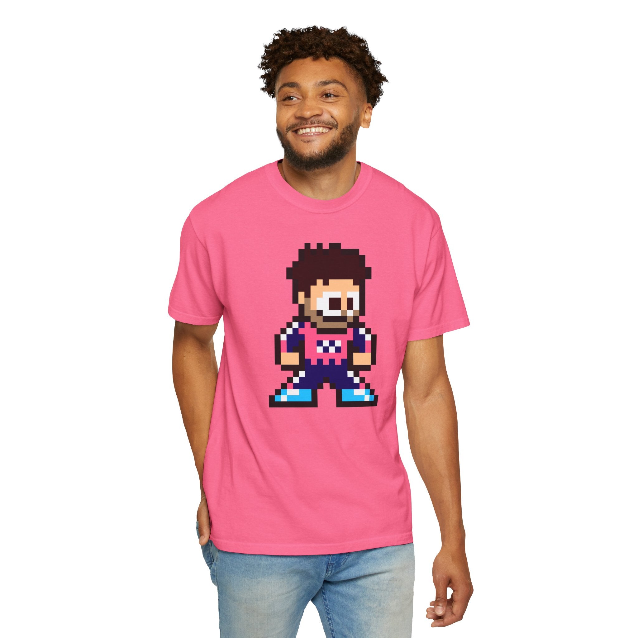 8-bit Franco Colapinto Adult Heavyweight 100% Cotton T-shirt