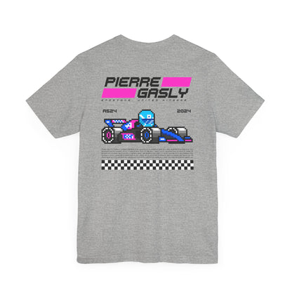 Pierre Gasly 8-bit Team T-shirt