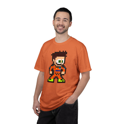 8-bit Lando Norris Adult Heavyweight 100% Cotton T-shirt