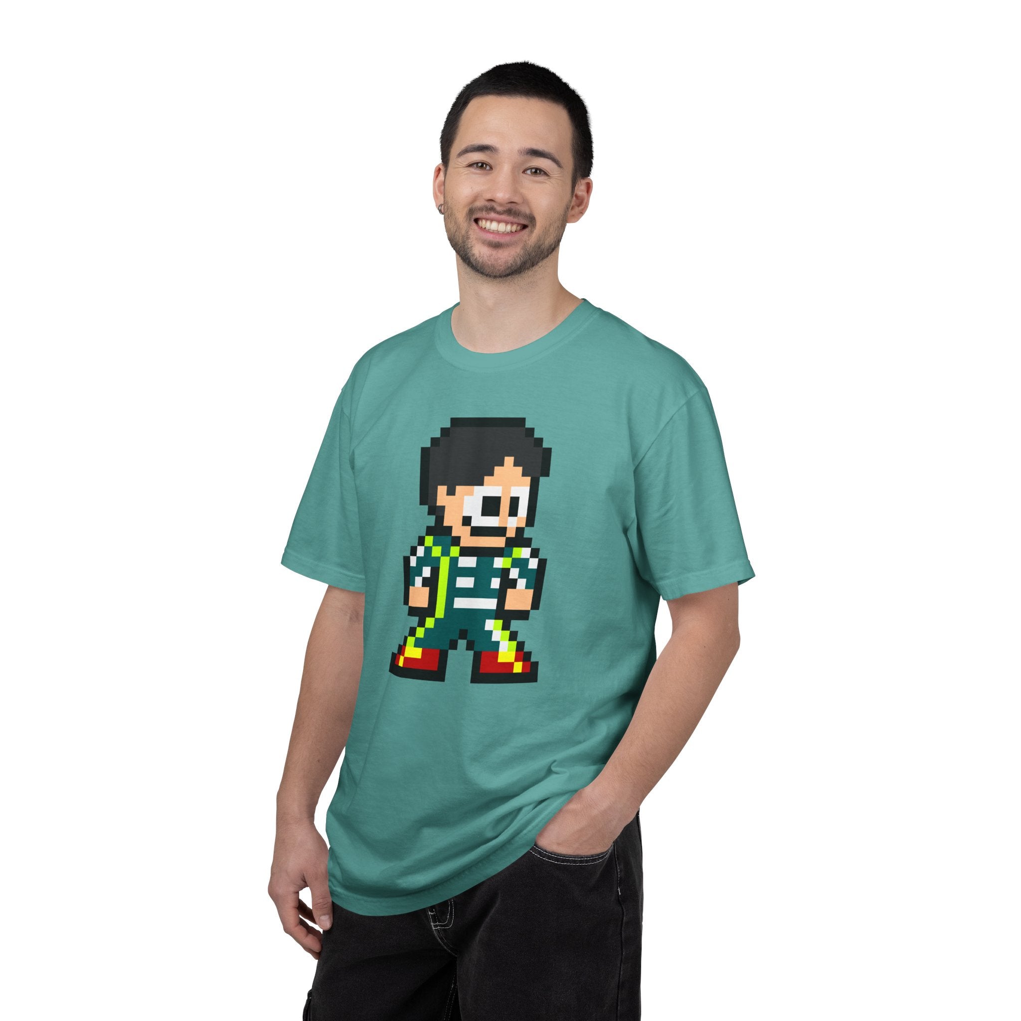 8-bit Lance Stroll Adult Heavyweight 100% Cotton T-shirt