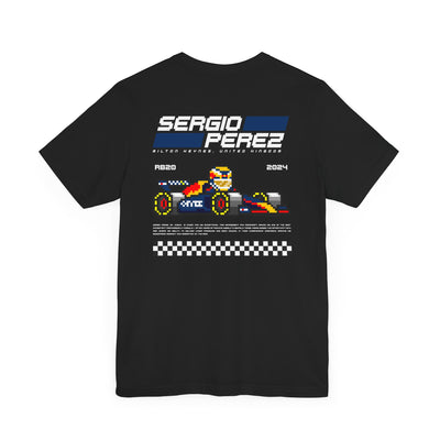 Sergio Perez 8-bit Team T-shirt