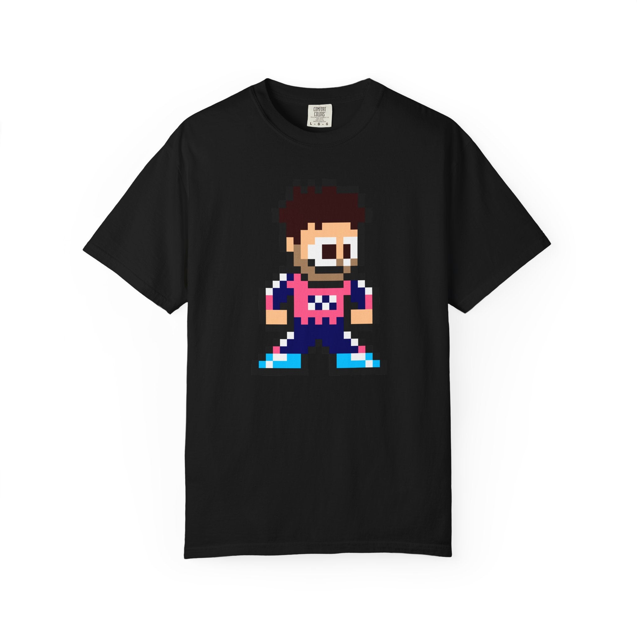 8-bit Franco Colapinto Adult Heavyweight 100% Cotton T-shirt