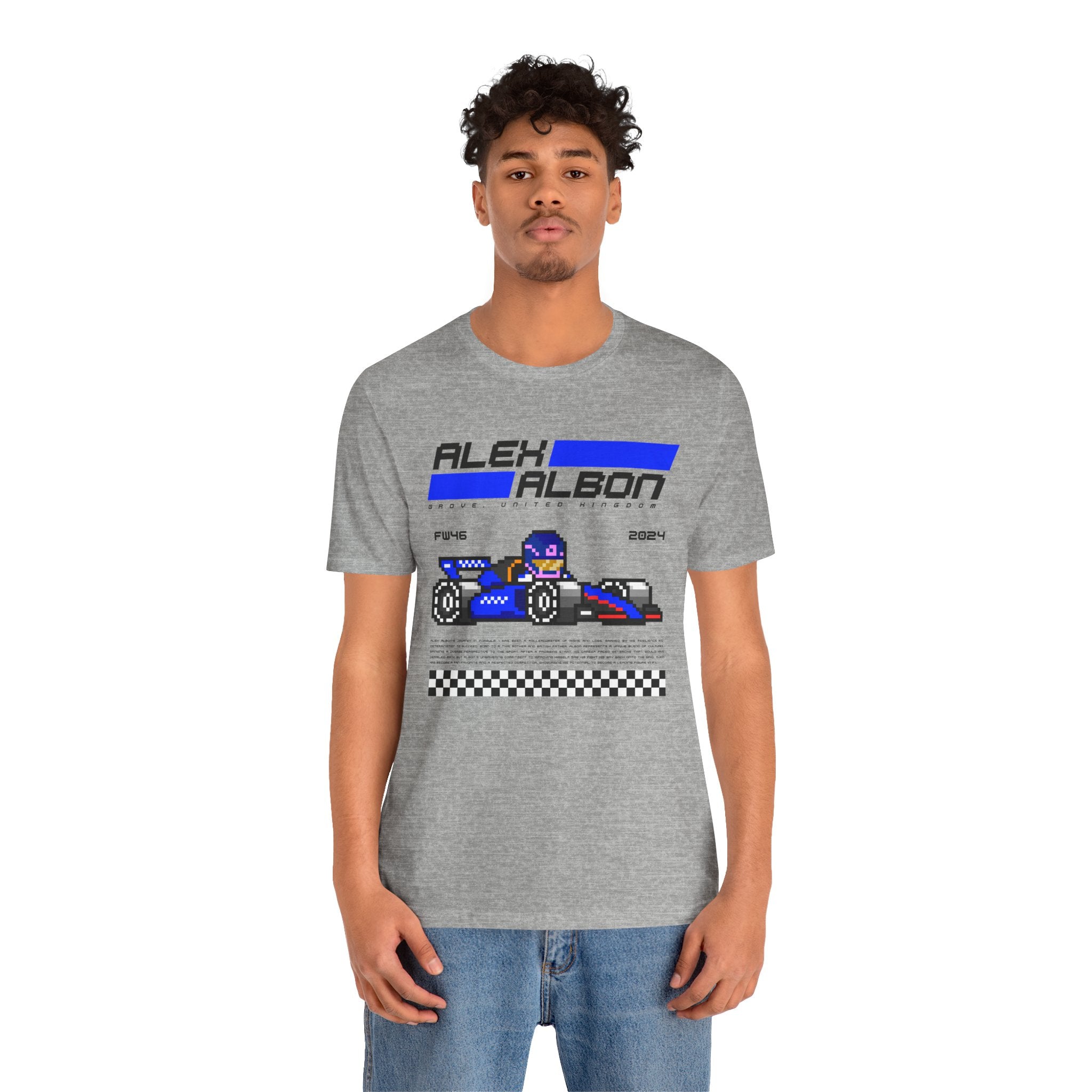 Alex Albon 8-bit Team T-shirt