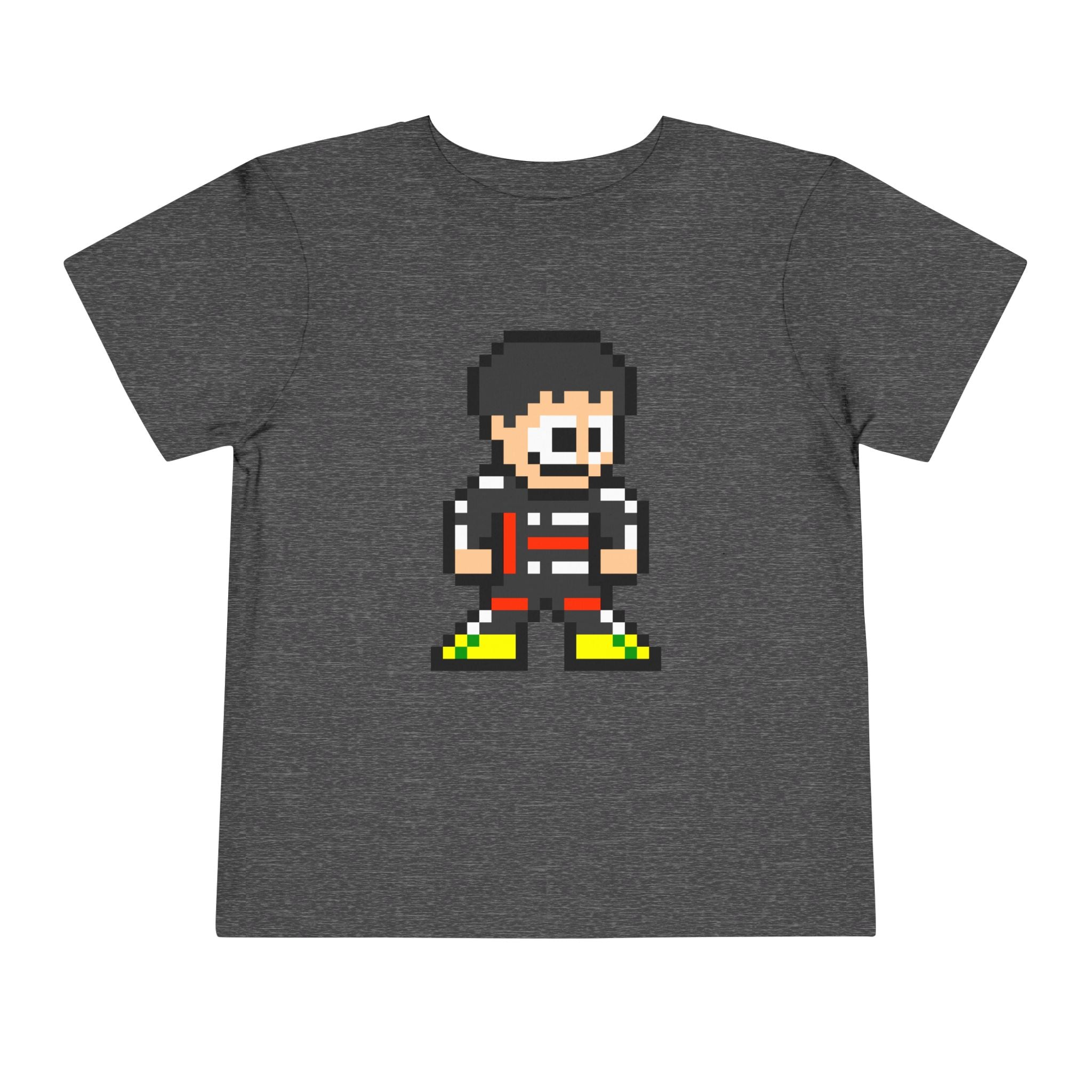 8-bit Gabriel Bortoleto Toddler Tee