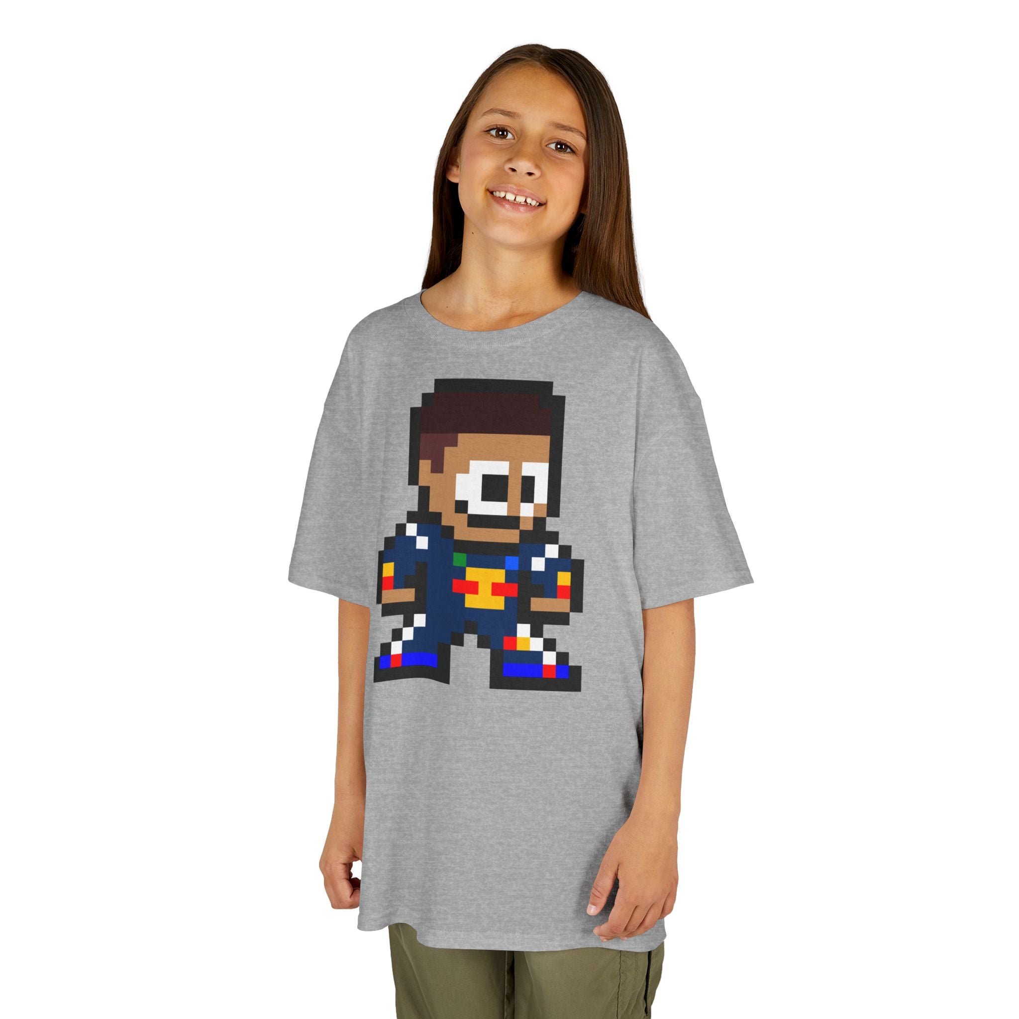 8-bit Isack Hadjar Kids Tee