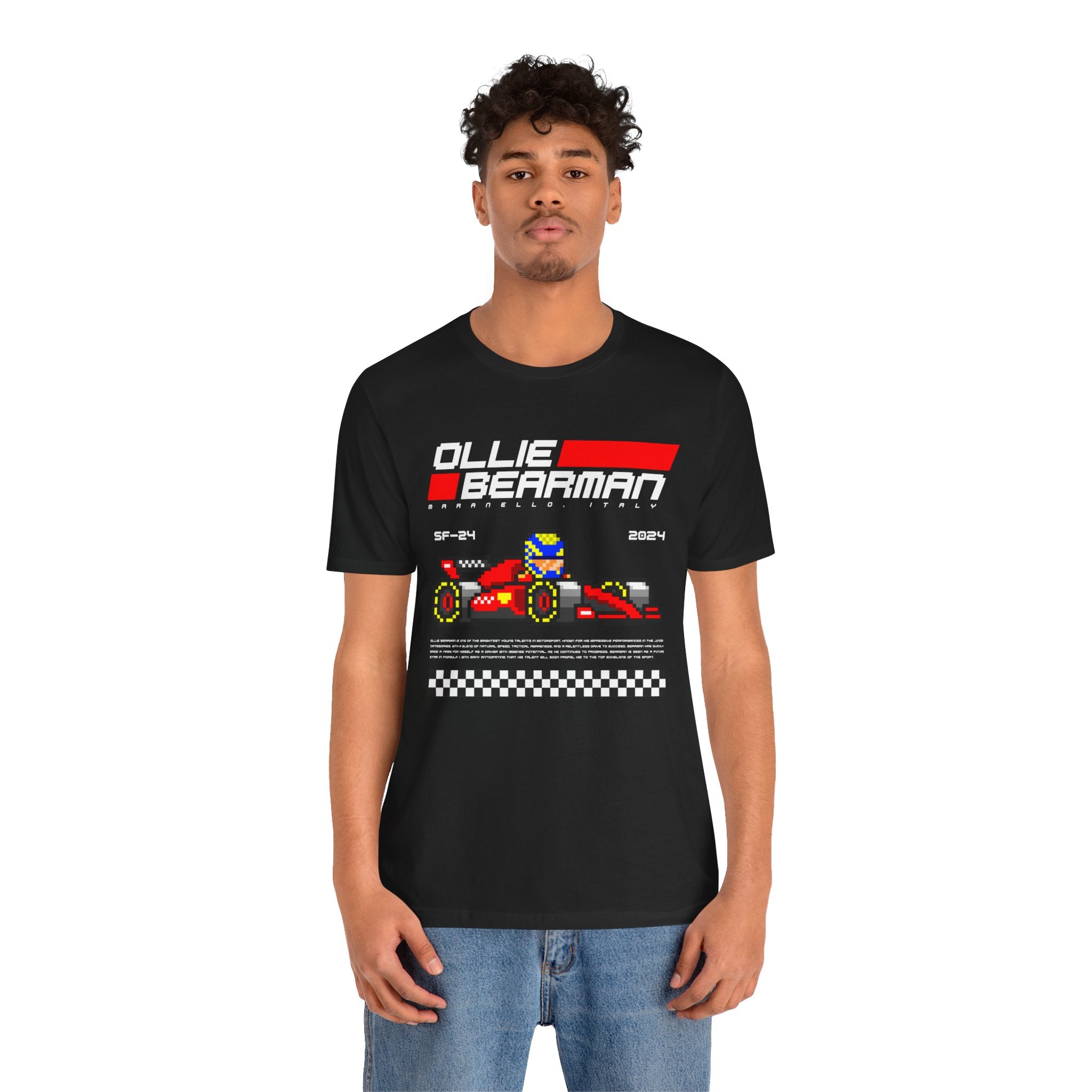 Ollie Bearman 8-bit Team T-shirt