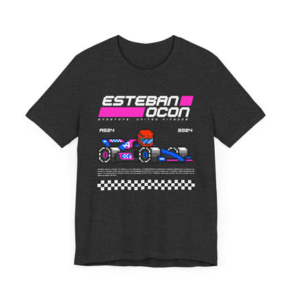 Esteban Ocon 8-bit Team T-shirt