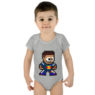 8-bit Isack Hadjar Baby Bodysuit
