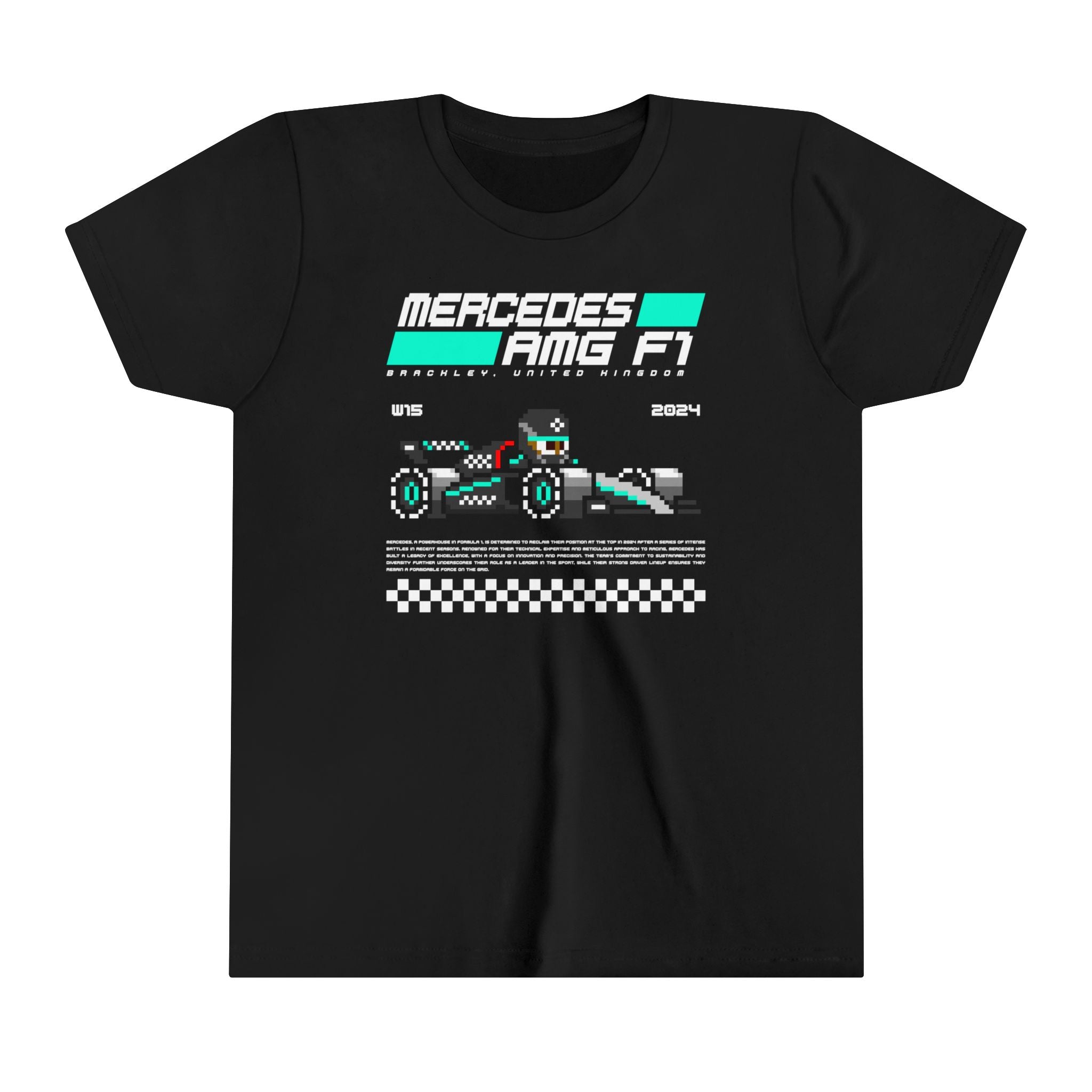 Mercedes 8-bit Team Youth T-shirt