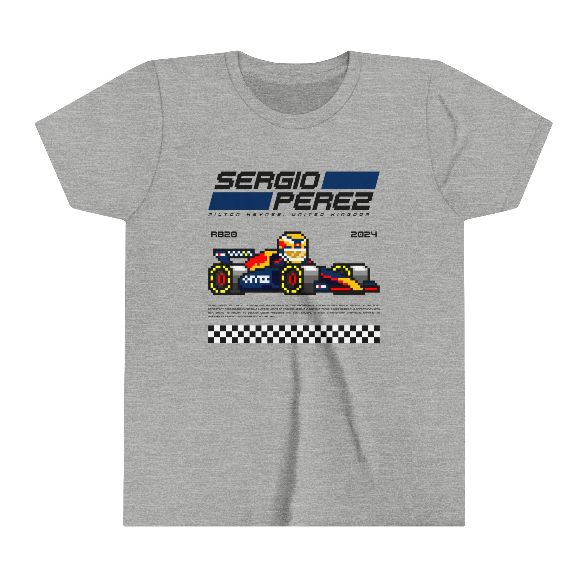 Sergio Perez 8-bit Team Youth T-shirt