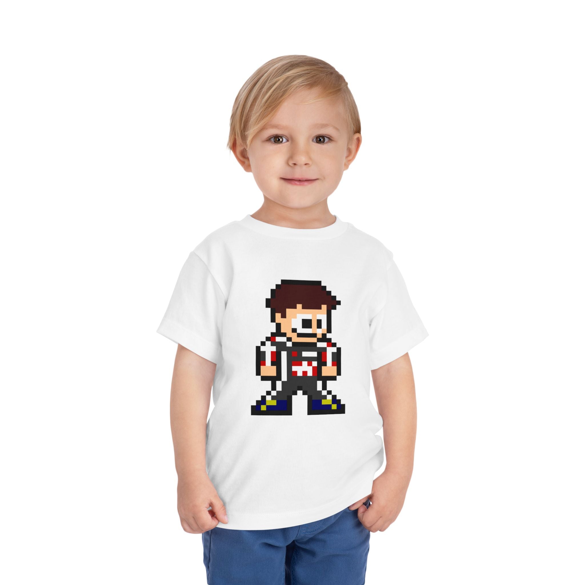 8-bit Ollie Bearman Toddler Tee