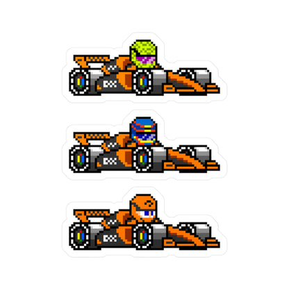 McLaren 8-bit Vinyl Decal Stickers