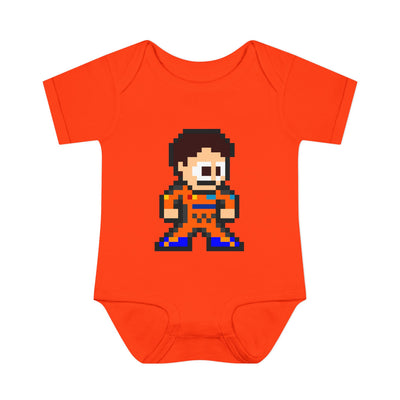 8-bit Oscar Piastri Baby Bodysuit