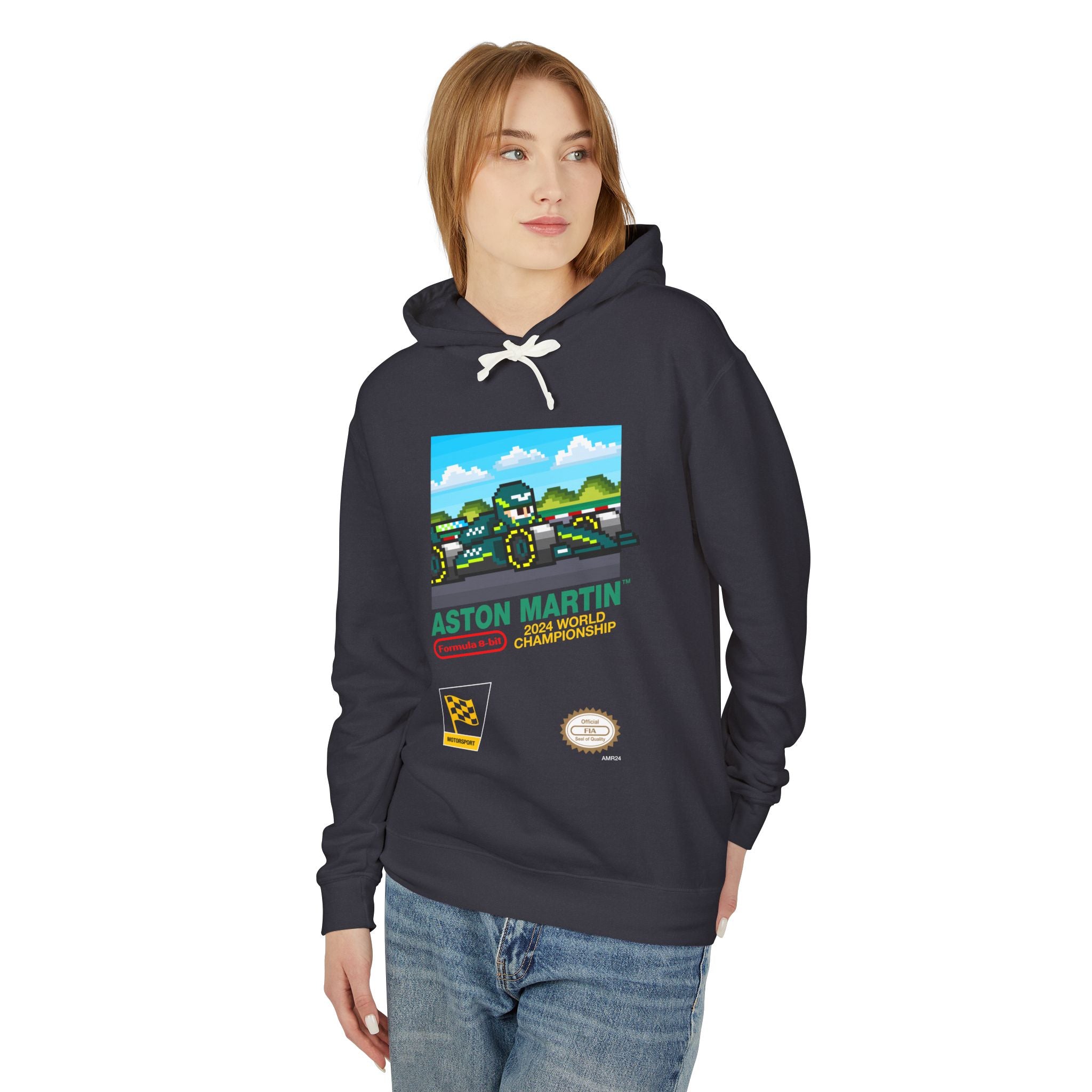 Aston Martin 8-bit Game Hoodie