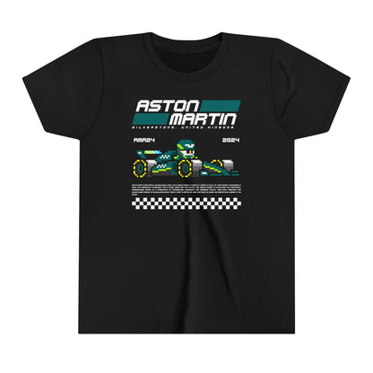 Aston Martin 8-bit Team Youth T-shirt