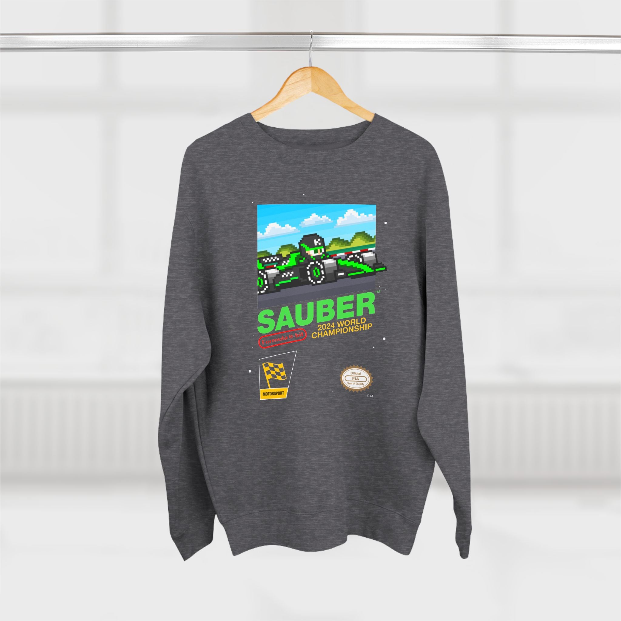 Sauber 8-bit Game Sweatshirt