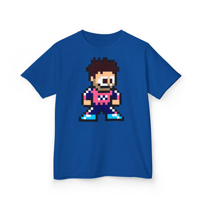 8-bit Franco Colapinto Kids Tee