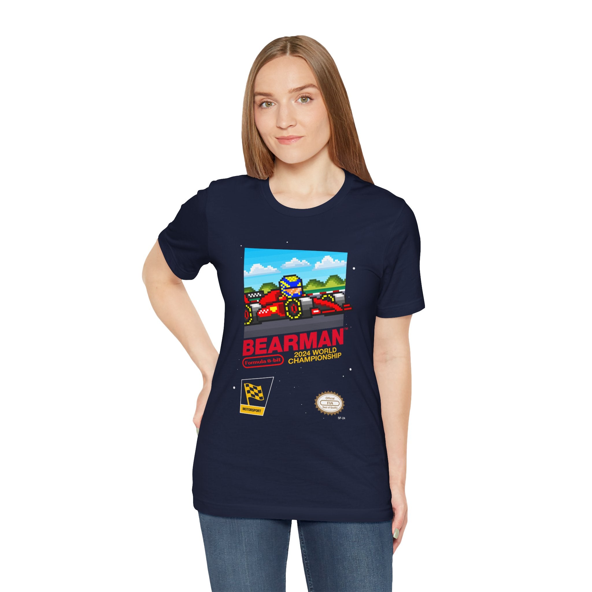 Bearman 8-bit Game T-shirt