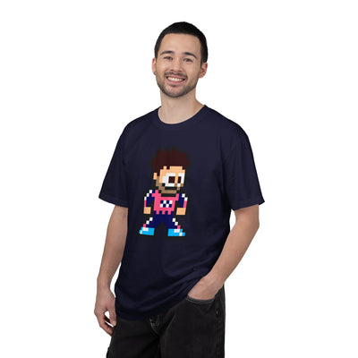 8-bit Franco Colapinto Adult Heavyweight 100% Cotton T-shirt